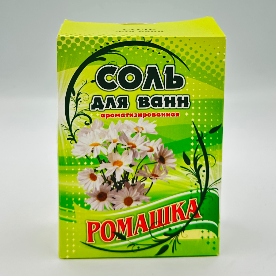 Соль для ванн Ромашка 400 гр - 195 тг